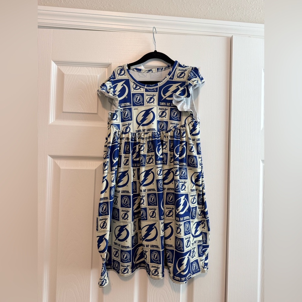 Girls Tampa Bay Lightning Team Dress